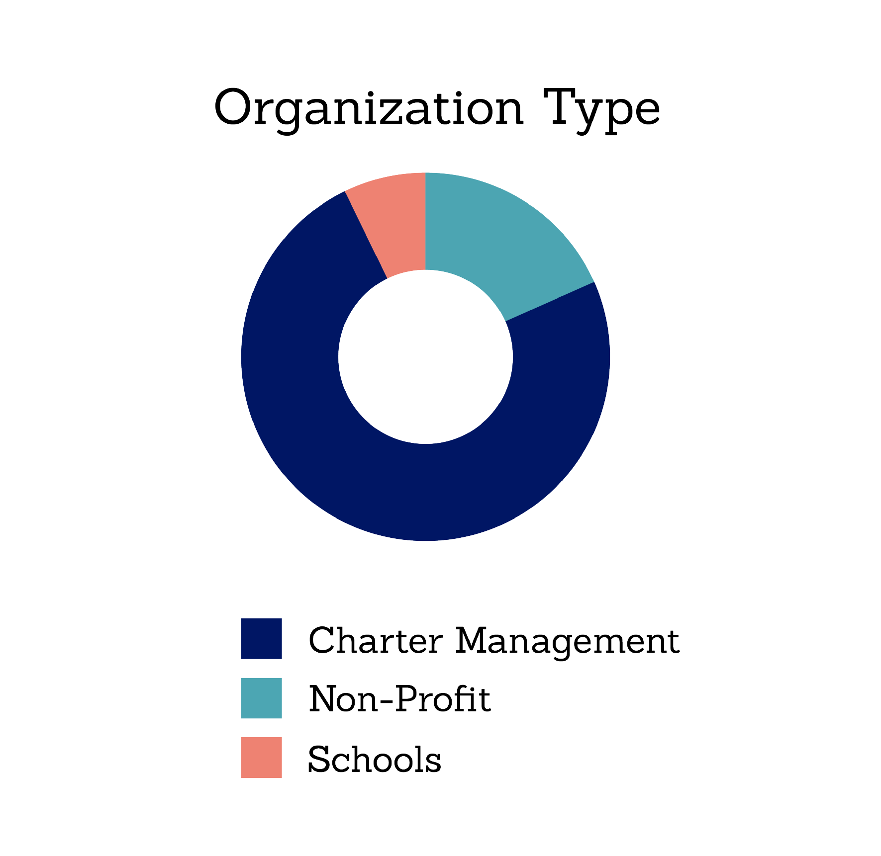 organization type infographic